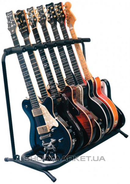 Фото Стенд для 7-ми електро- або бас-гітар ROCKSTAND RS20862 L
