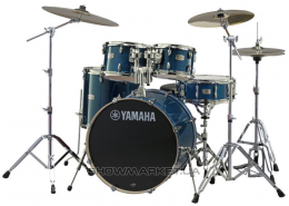 Акустическая ударная установка YAMAHA STAGE CUSTOM BIRCH (DARK BLUE METALLIC)