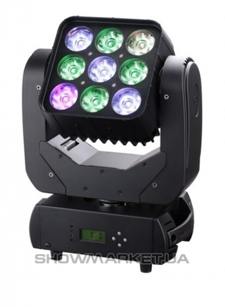 Фото LED голова New Light NL-1038 LED MOVING HEAD MATRIX LIGHT9шт.x10W (4 в 1) L