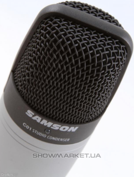 Фото Студійний конденсаторний кардіоїдний мікрофон SAMSON C01 L