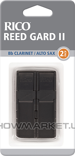 Фото Кейс для трості - RICO Reedgard II - Clarinet/Alto Sax Black Set L