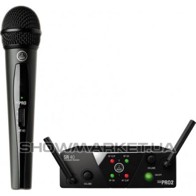 Фото Радіосистема з ручним мікрофоном AKG WMS40 MINI VOCAL SET BD ISM2 L