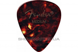 Медиатор FENDER 451 JR SHAPE 1/2 GR SHELL MEDIUM