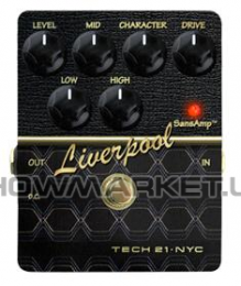Педаль эффектов - TECH21 Character Series LIVERPOOL