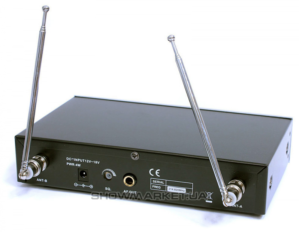 Фото Радіосистема діапазону VHF з петлічним мікрофоном SOUNDKING EW201 SL L