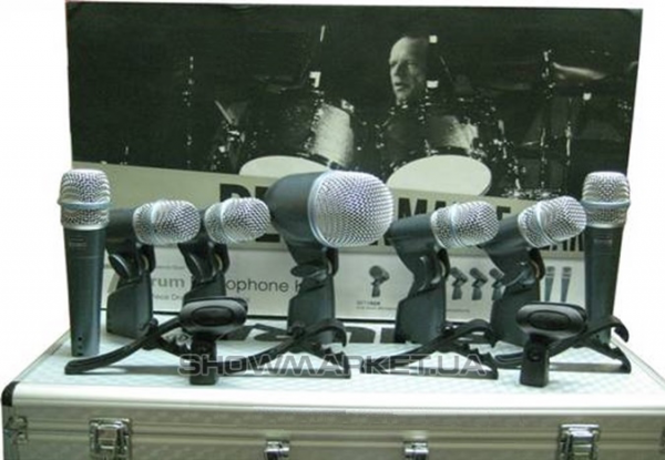 Фото Набір мікрофонів для барабанної установки Younasi Beta DMK7 - XLR L
