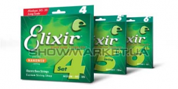 Струны для электро бас-гитар - Elixir 4S NW SL L
