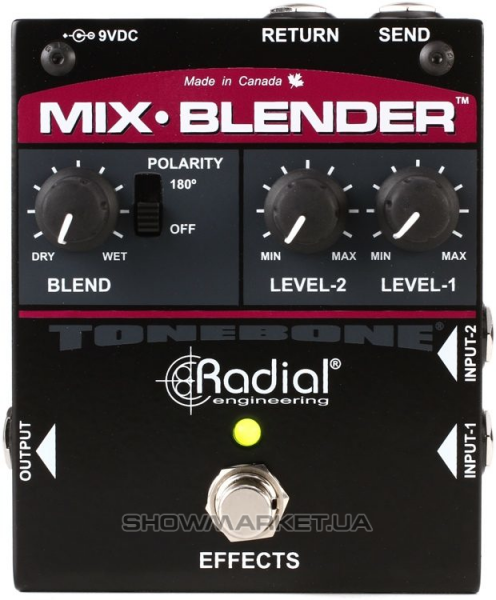 Фото Педаль ефектів для електрогітари - Radial Mix-Blender L