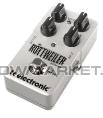 Педаль эффектов для электрогитар - TC Electronic Rottweiler Distortion