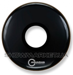 Двуслойный пластик для бас барабанов - Aquarian PTCC22BK