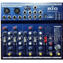 Пасивний мікшерний пульт BIG MIX6 - FXUSB