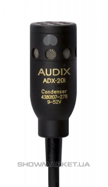 Фото Інструментальний конденсаторний мікрофон AUDIX ADX-20i-P L