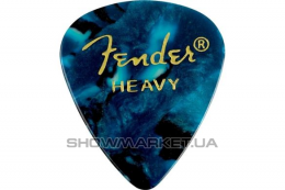 Медиатор FENDER 351 SHAPE PREMIUM PICKS HEAVY OCEAN TURQUOISE