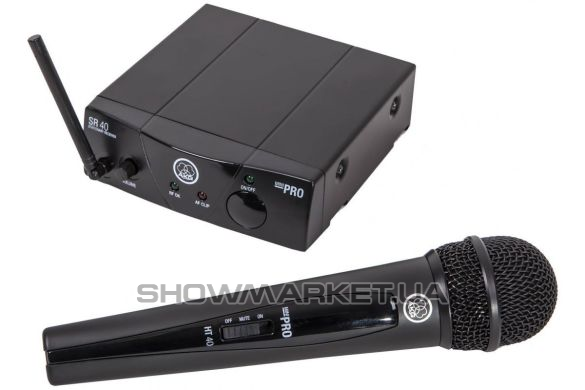 Фото Радіосистема с одним ручним мікрофоном AKG WMS40 Mini Vocal Set BD US45A L