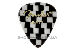 Медиатор FENDER 351 SHAPE PREMIUM PICKS CHECKER HEAVY