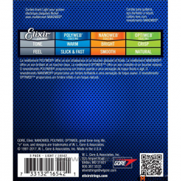 Струны для электрогитар - Elixir EL NW L (3 Pk)