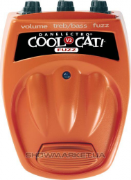 Педаль эффектов для электрогитары с эффектом Фузз  DANELECTRO COOL CAT FUZZ V2