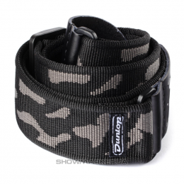 Гитарный ремень - DUNLOP D3810 OL CAMMO GREY