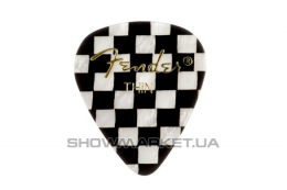 Медиатор FENDER 351 SHAPE PREMIUM PICKS THIN CHECKER
