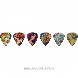 Медиатор - Clayton VIX/12 VIXONS STANDARD MEDIUM (упак 12шт.)