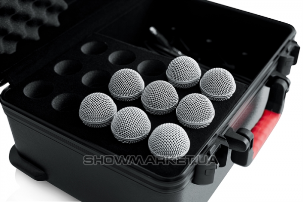 Фото Кейс для 15 мікрофонів - GATOR GTSA-MIC15 L