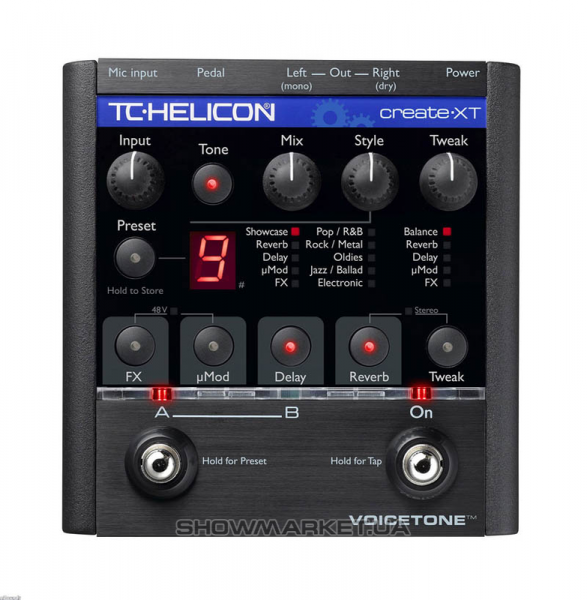 Фото Голосовий процесор ефектів - TC-Helicon VoiceTone Create XT L