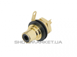 Разъем rca ("тюльпан" ) - REAN by Neutrik NYS 367-0 (черный)