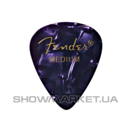 Набор медиаторов FENDER 351 PREMIUM CELLULOID PURPLE MOTO MEDIUM