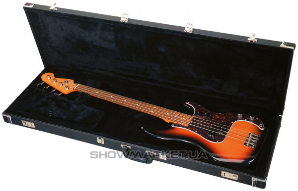 Фото Кейс для гітари - ROCKCASE RC10705B/SB Deluxe Hardshell Case - Bass Guitar L
