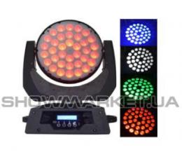 Светодиодная BEAM голова BIG BM-ZOOM 5-60 Degree (36*10W 4 в 1)