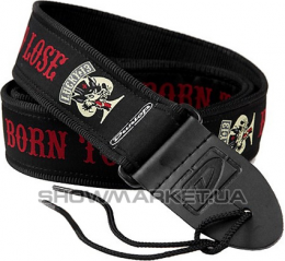 Гитарный ремень - DUNLOP D3828 LB LUCKY13 BORN TO LOOSE