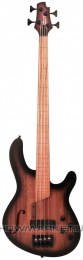 Бас-гитара  - CORT B4FL MHPZ (Open Pore Trans Black Burst)