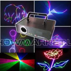 Анимационный лазер BIG BE1000RGB-S11RGB