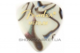 Набор медиаторов FENDER 351 PREMIUM CELLULOID ABALONE MEDIUM