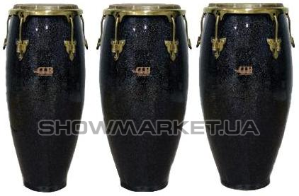 Фото Конго - DB Percussion COG-100LB Sparkle Black, 10 L
