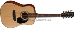 Акустическая гитара 12-струнная с пъезодатчиком - CORT AD810-12E (OP)