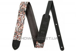 Ремень гитарный FENDER STRAP PAISLEY DENIM '2 RED