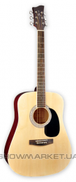 Акустическая гитара - Jay Turser JJ45EQ N