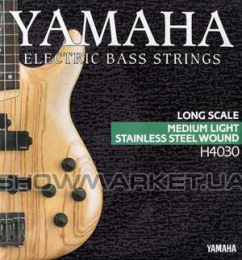 Комплект струн для бас-гитары YAMAHA H4030 STAINLESS STEEL MEDIUM LIGHT 4 STRING (45-105)