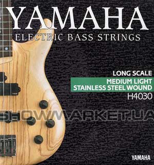Фото Комплект струн для бас-гітари YAMAHA H4030 STAINLESS STEEL MEDIUM LIGHT 4 STRING (45-105) L