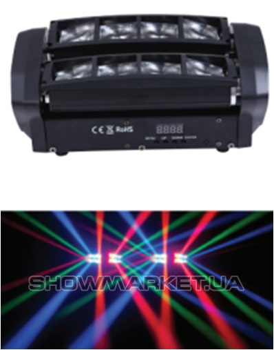 Фото Світловий LED прилад Free Color MINI SPIDER 2 L
