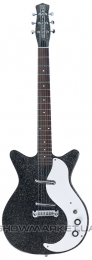 Электрогитара - DANELECTRO 59 MJ (Black Metal Flake)