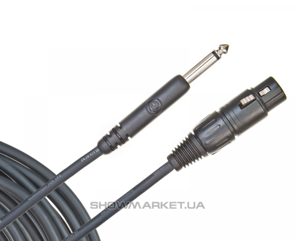 Фото Кабель - PLANET WAVES PW-CGMIC-25 Classic Series Microphone Cable 25ft L