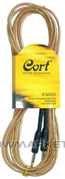 Инструментальный шнур, 1/4' Jack - (прямые) CORT CA525 (NAT)