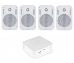 Акустический комплект SKY SOUND BT-2404 WHITE+bluetooth