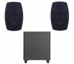 Акустический комплект SKY SOUND SUBT-10B/MC (2*50Вт) BLACK (ONLY Bluetooth)