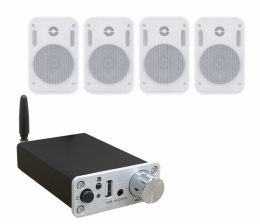 Комплект настенных колонок SKY SOUND WIFI BOX-1404+bluetooth