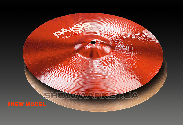 Фото Тарелка хай хет - Paiste Colorsound 900 Heavy Hi-Hat 15  Red L