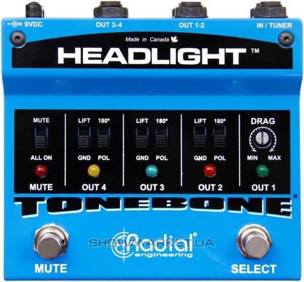 Фото Педаль ефектів для електрогітари - Radial Headlight L