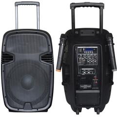 Автономная акустическая система BIG JB12RECHARGE350+MP3/Bluetooth+20V INVERTER+2pcs VHF mic